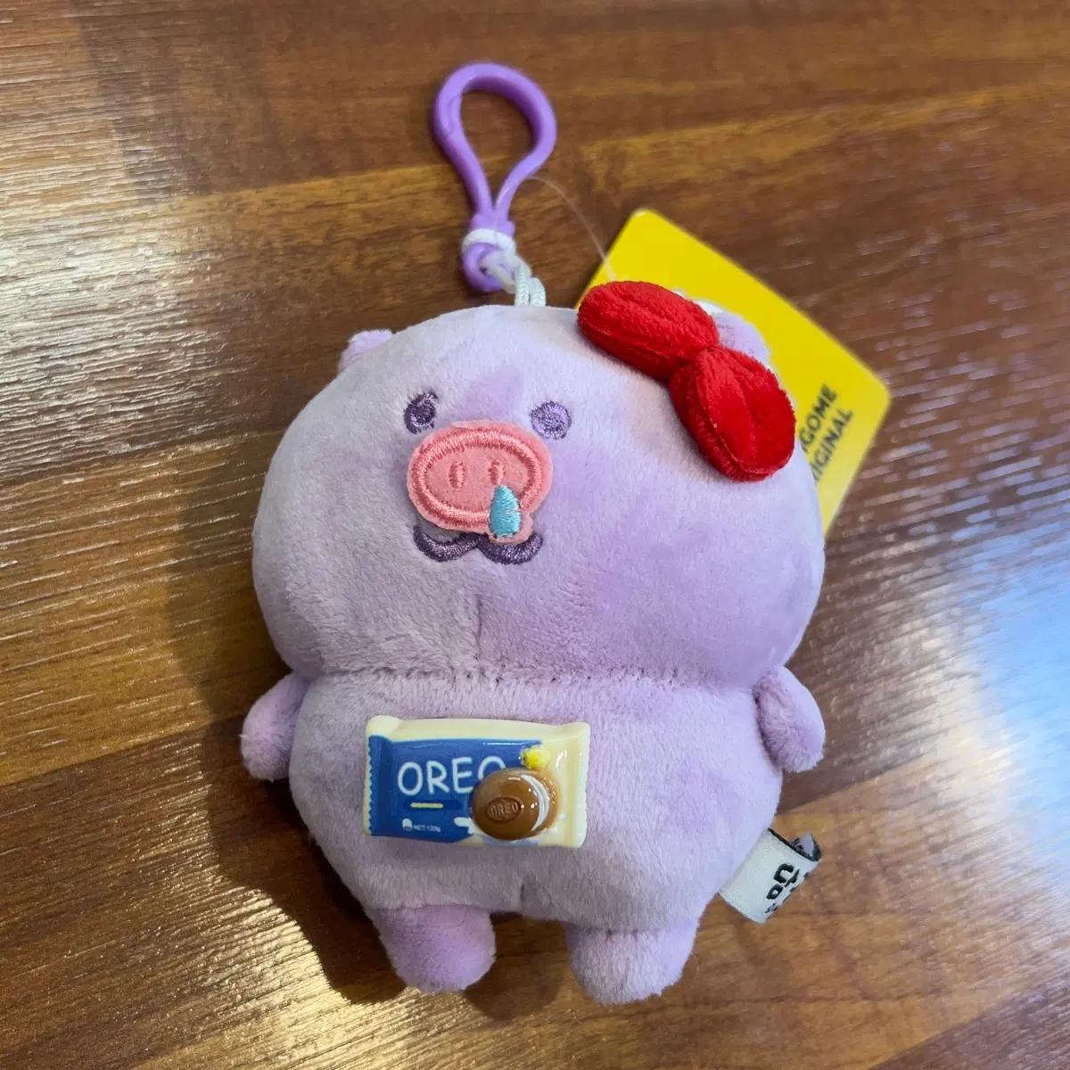 담곰이 농담곰 오레오 퍼플 인형 키링