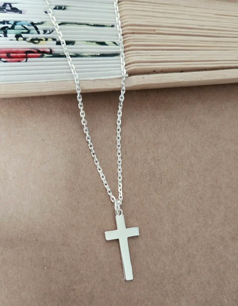 순은 심플 십자가목걸이 남자목걸이 교회목걸이 십자목걸이