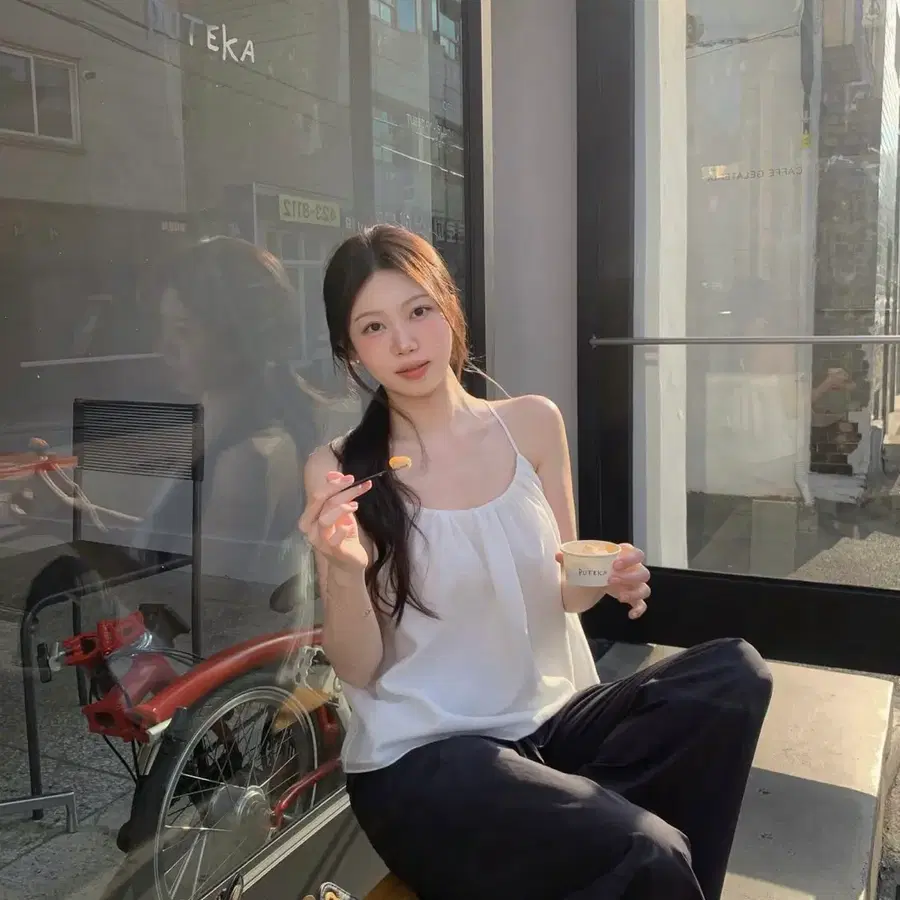새상품,택O) 온트 무이 블라우스 ownt mui blouse