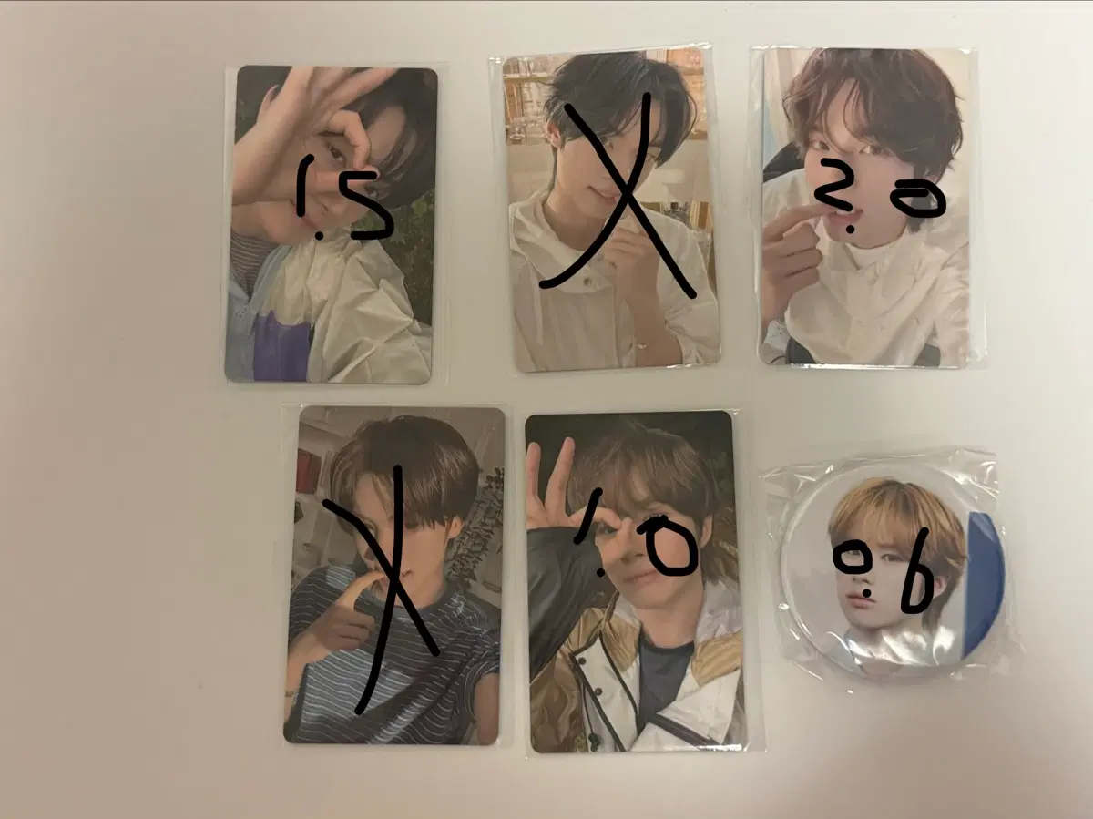 투어스 후쿠오카 한정 포토카드 포카 신유 영재 도훈 경민