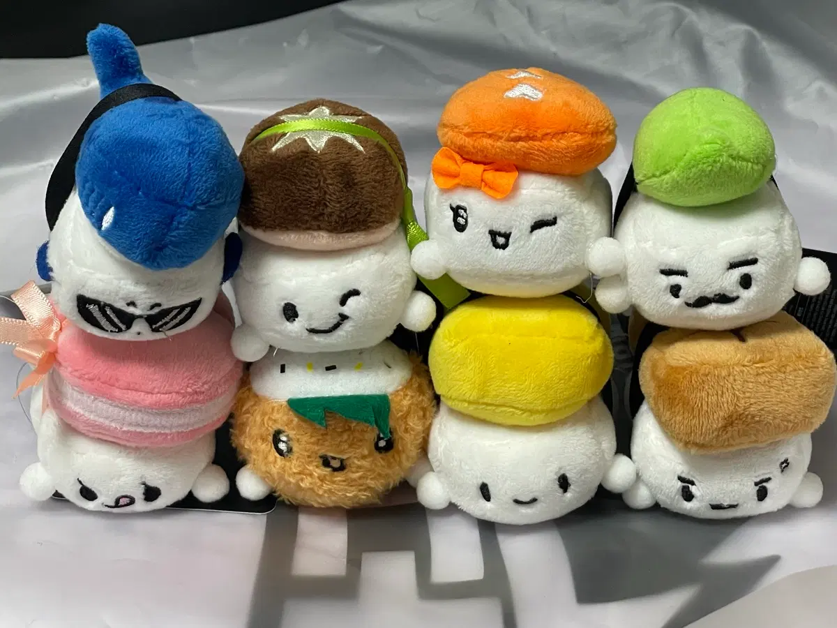 [초밥 한세트 8pcs] 미니 초밥 인형 쵸바 인형 새상품+덤