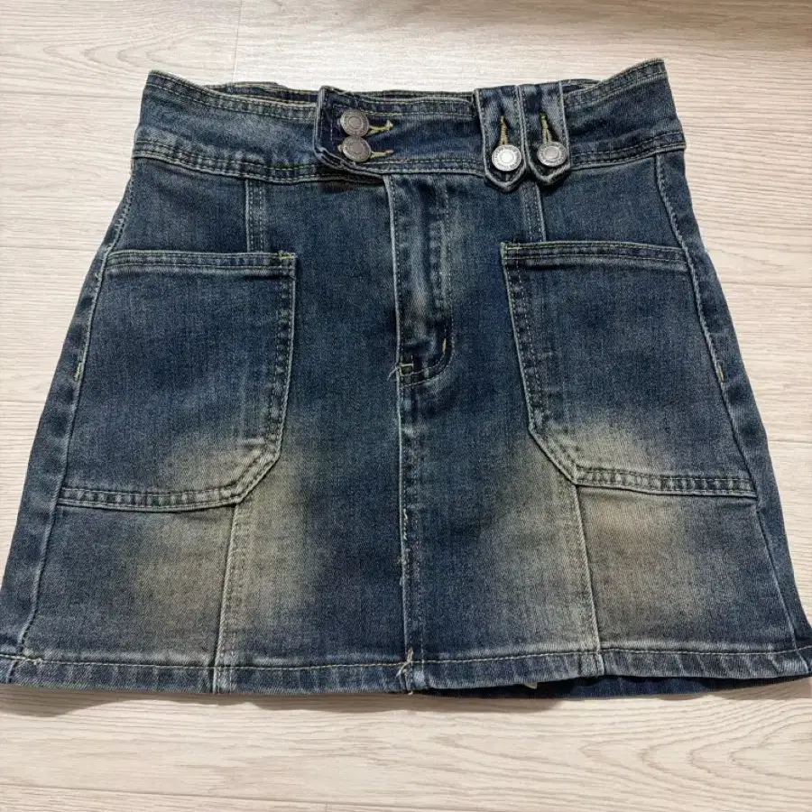 데님 치마바지 s