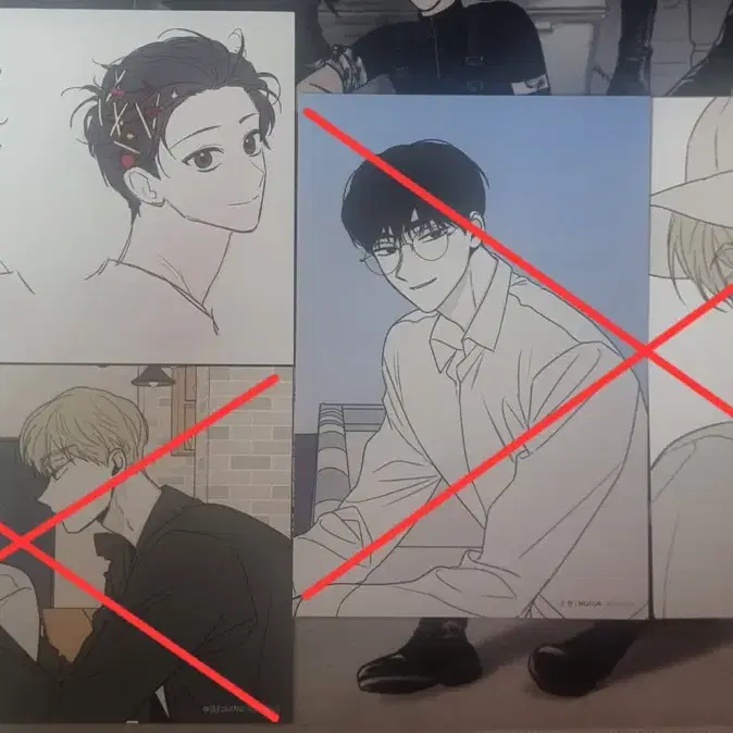 체크메이트 특전 오메가 콤플렉스 프박 엽서 판매 교환