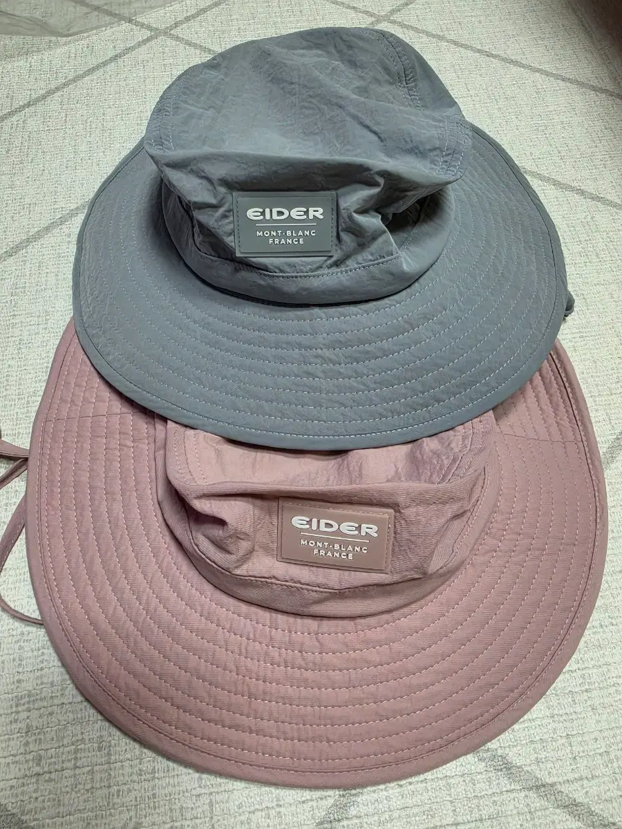 EIDER 모자 그레이/핑크