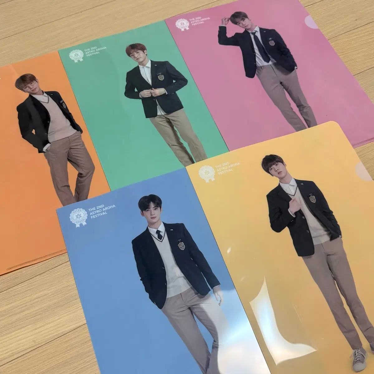 아스트로 아로하 2기 팬미팅 굿즈 클리어파일 개별판매