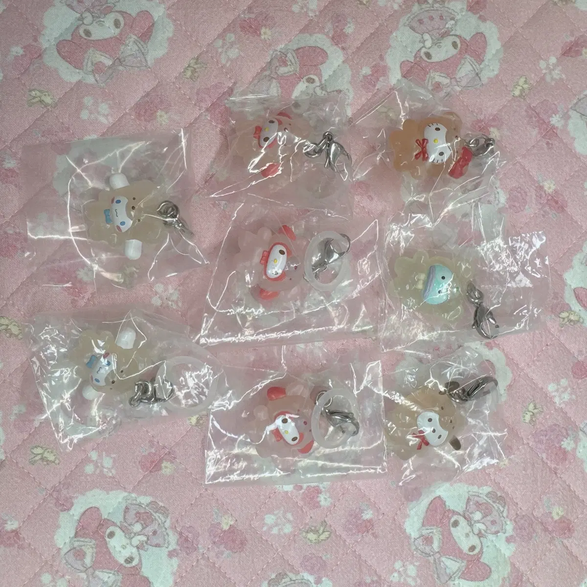 산리오 라떼쿠마 메지루시 키티 포차코 한교동 마이멜로디 시나모롤