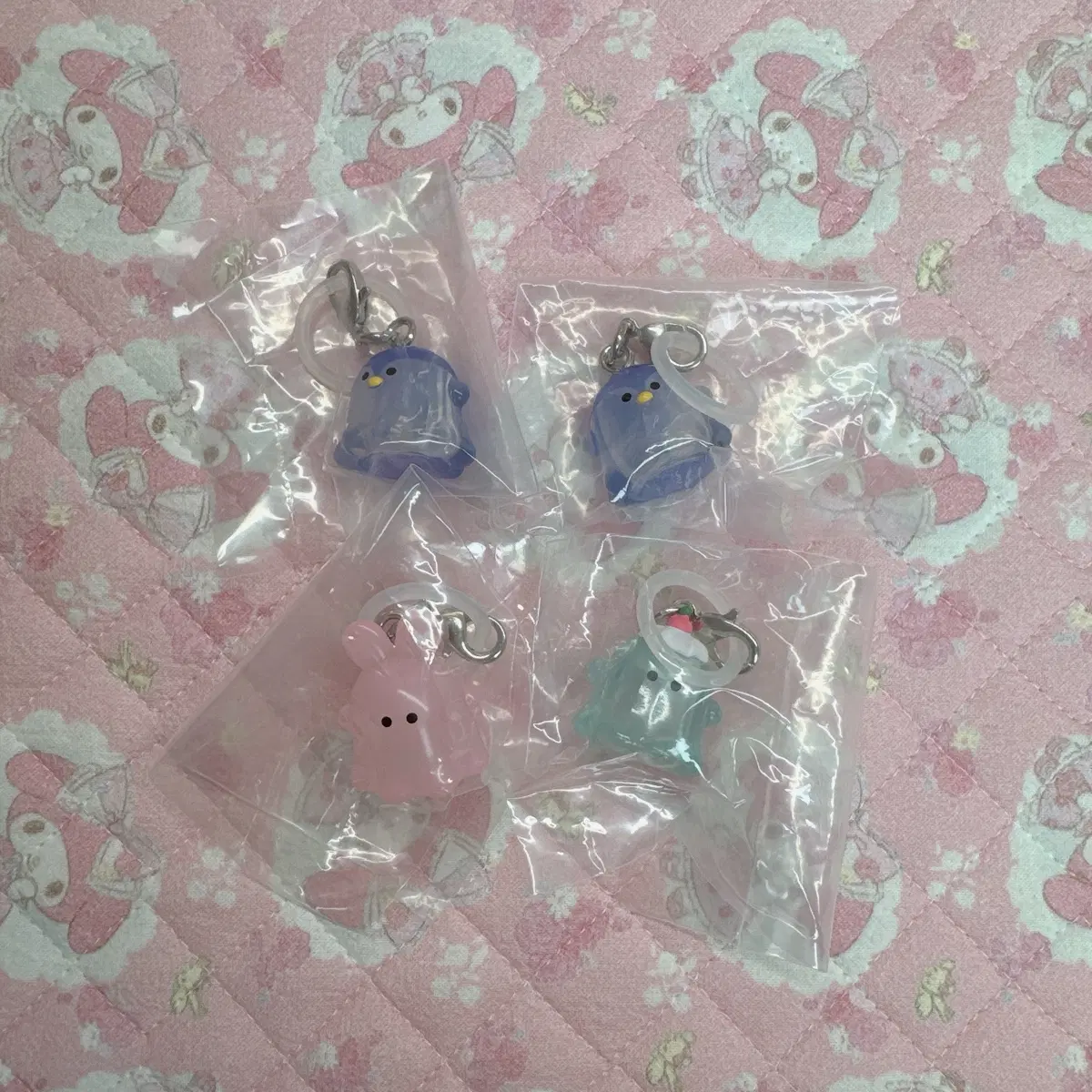오바케누 메지루시 토끼 펭귄 푸딩