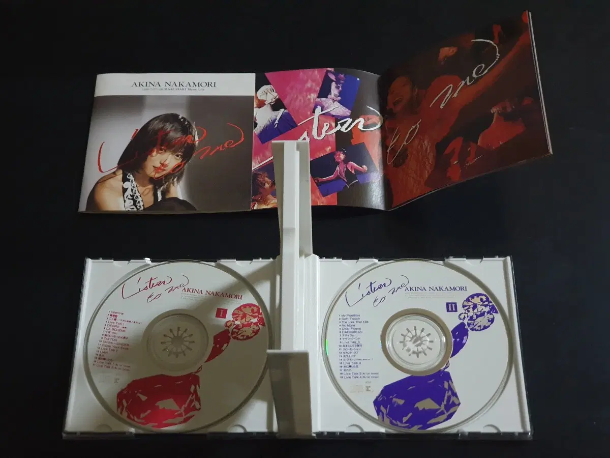 나카모리아키나 라이브 앨범 Listen to Me MAKUHARI Messe Live (2CD) 한정반