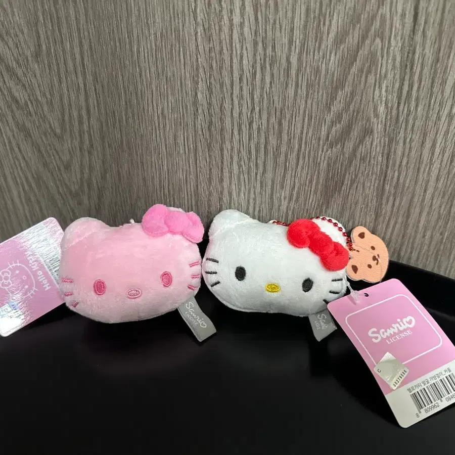 (2개일괄) 산리오 헬로키티 얼굴 키링 세트
