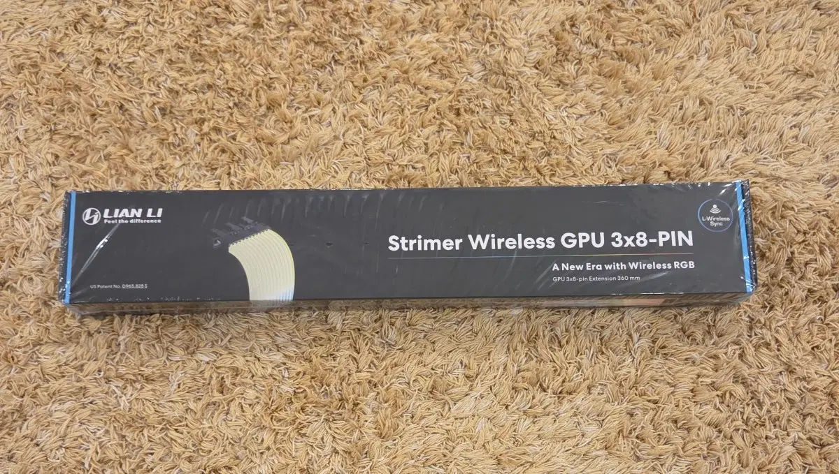 [판매] 리안리 STRIMER WIRELESS GPU 3x8핀 케이블