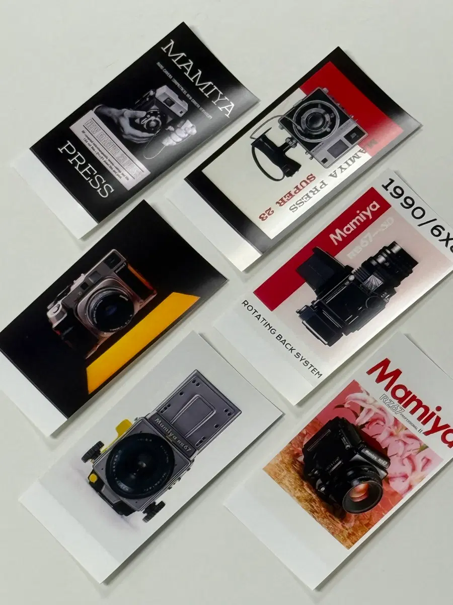 Mamiya / 마미야 스티커 6종 세트