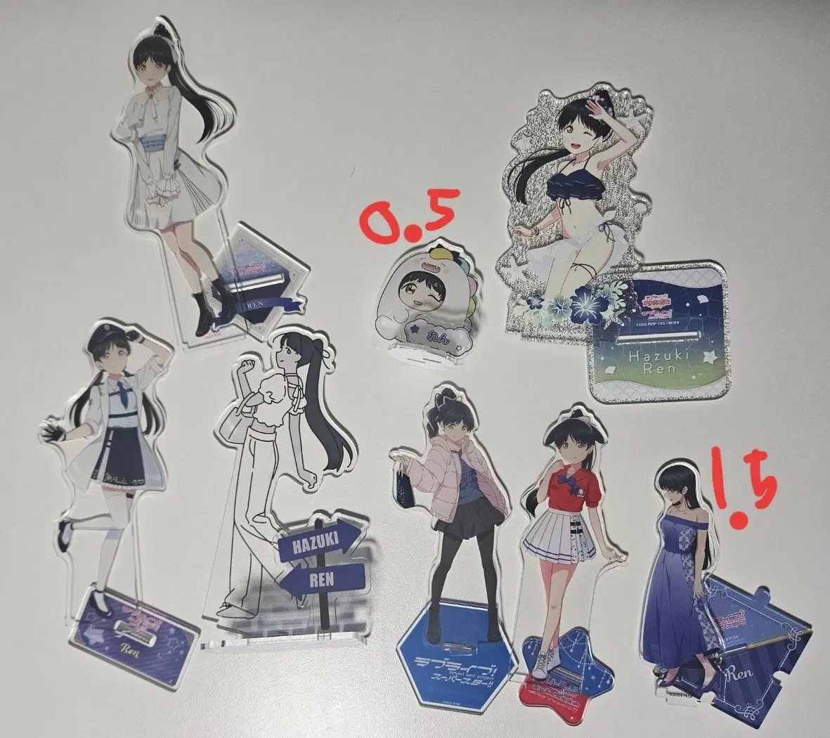 러브라이브 슈퍼스타 하즈키 렌 쿠지누이 아크릴스탠드 판매
