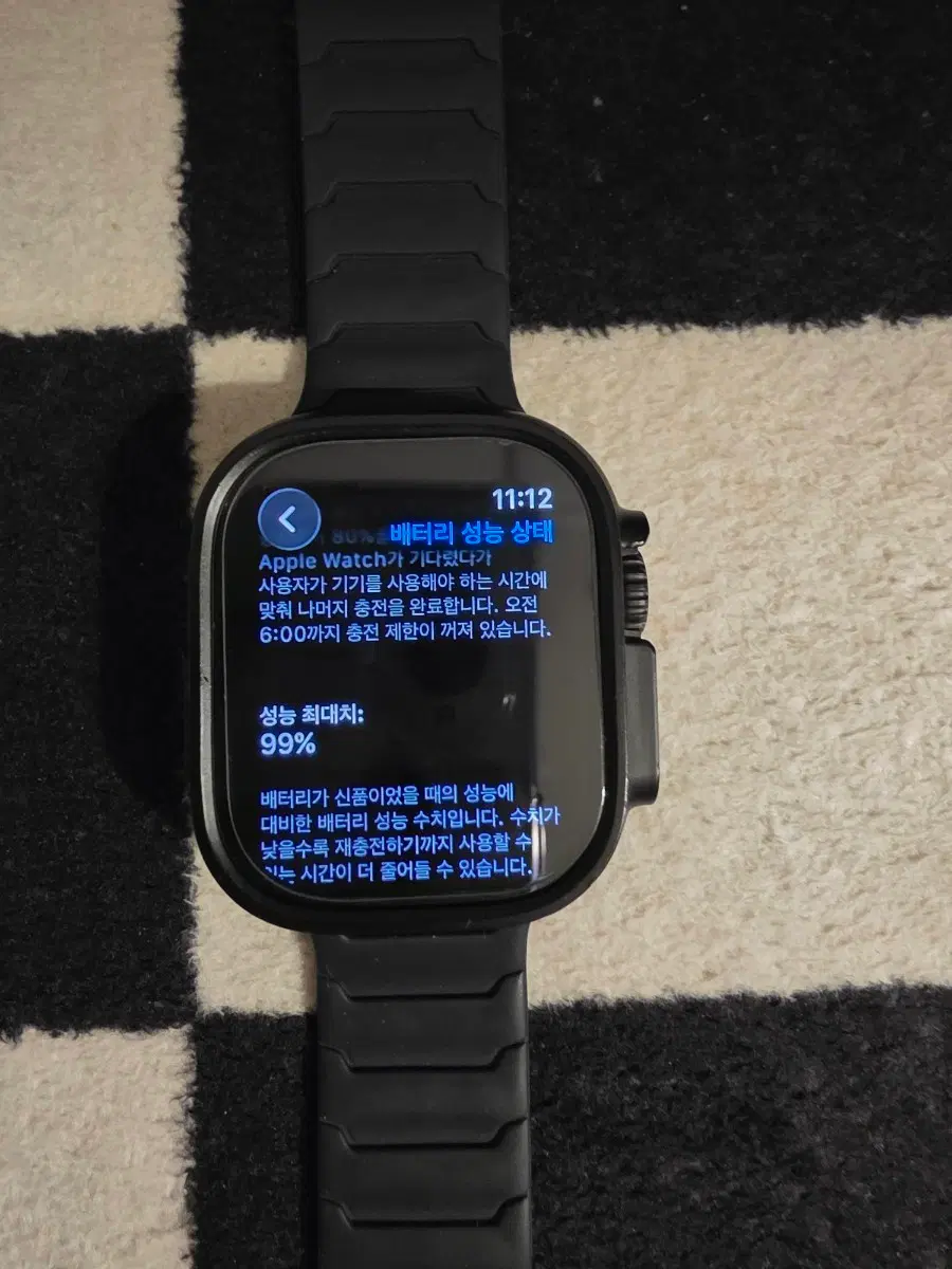 애플워치 울트라3 티타늄블랙 gps 셀룰러 팝니다