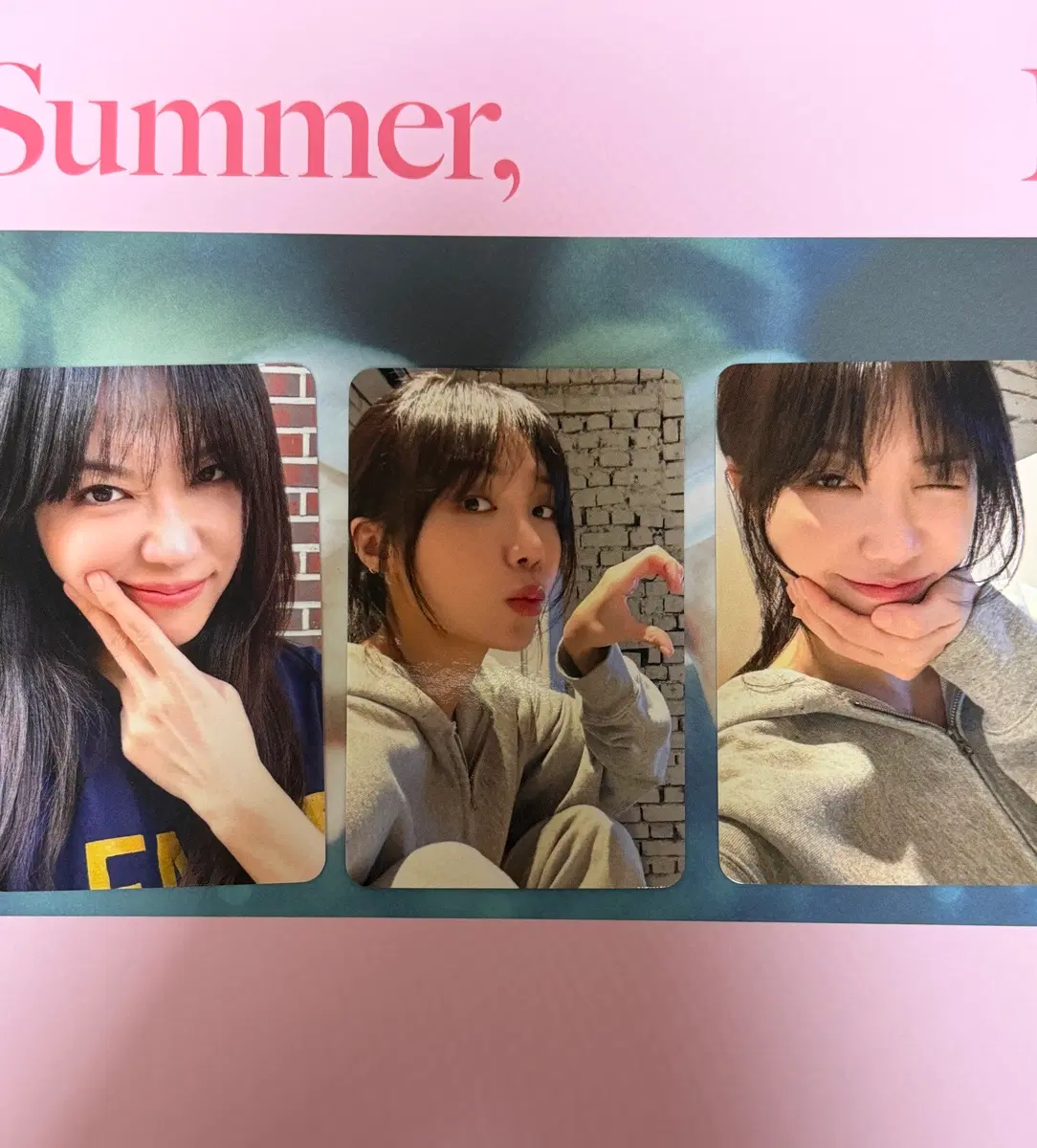 정은지 사운드웨이브 대면팬싸 미공포 양도