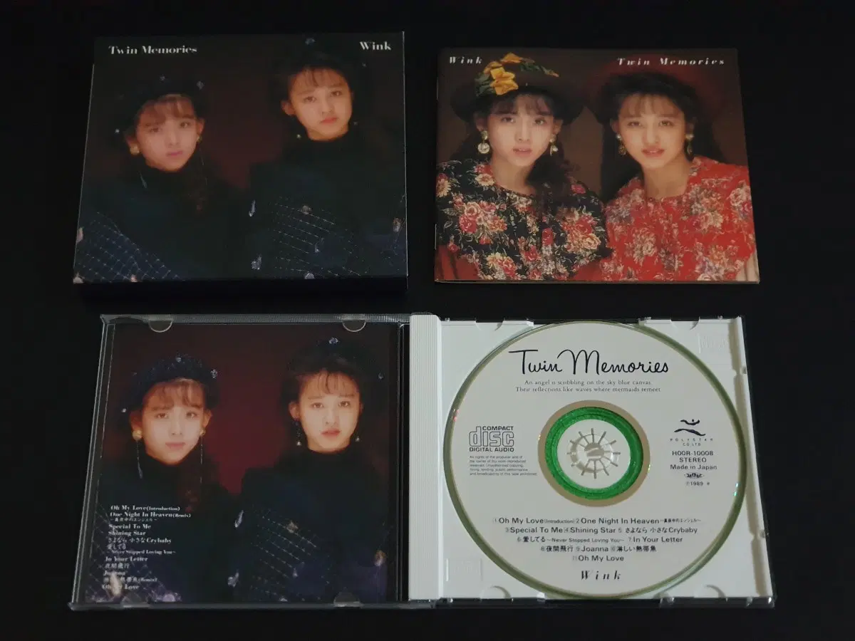 WINK 윙크 앨범 Twin Memories 음반