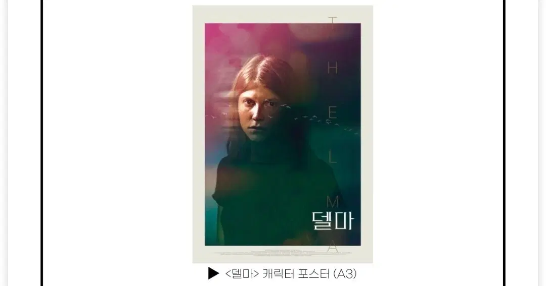 델마 캐릭터 포스터 (A3)