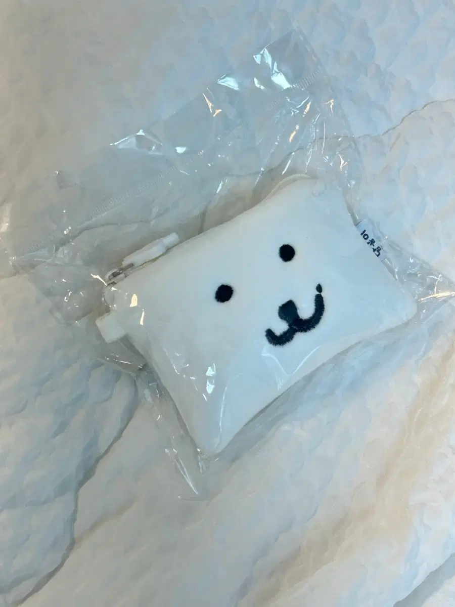 택0,새상품) 농담곰 담곰이 페이스 파우치 동전지갑