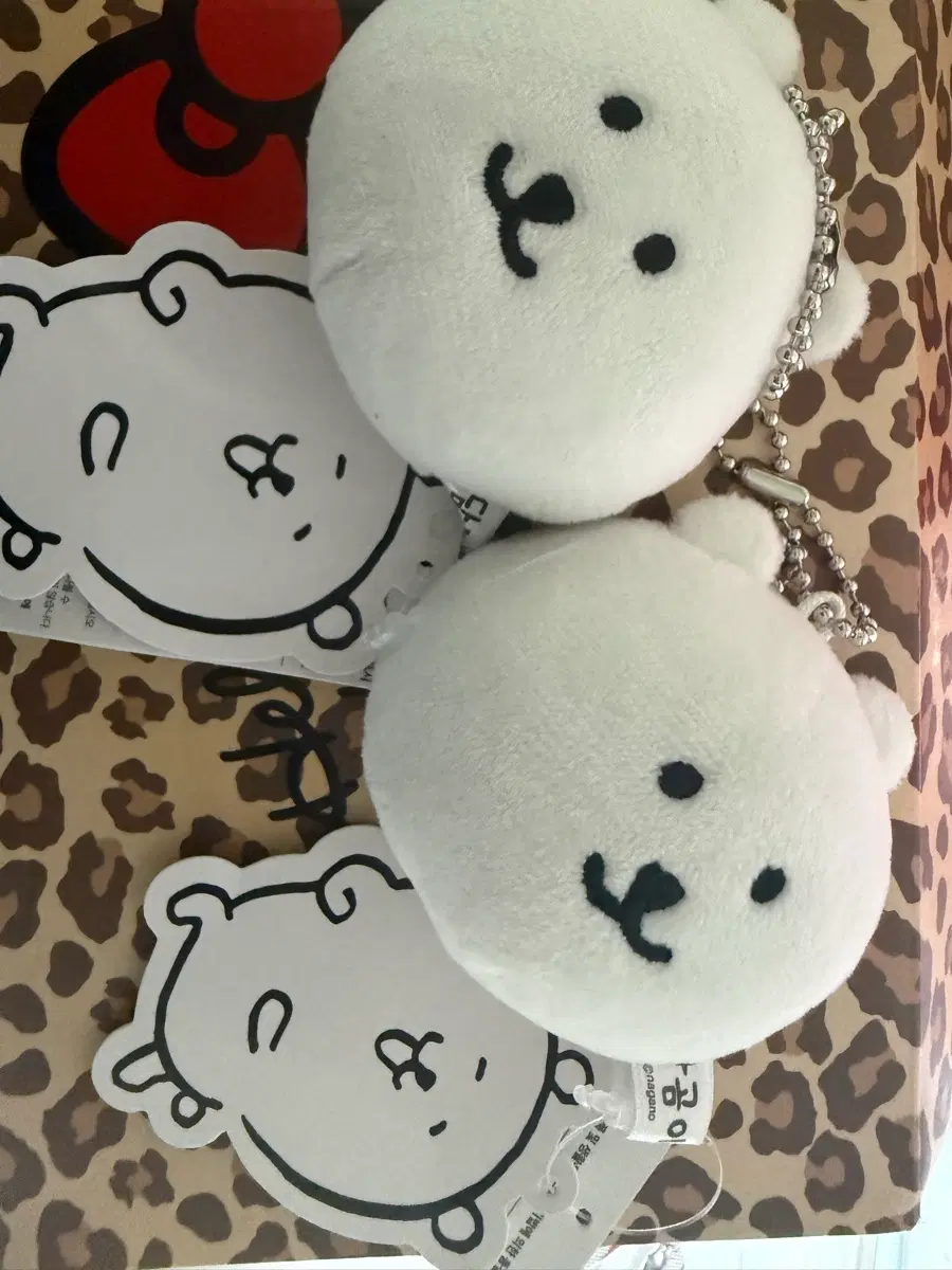 농담곰 거울키링
