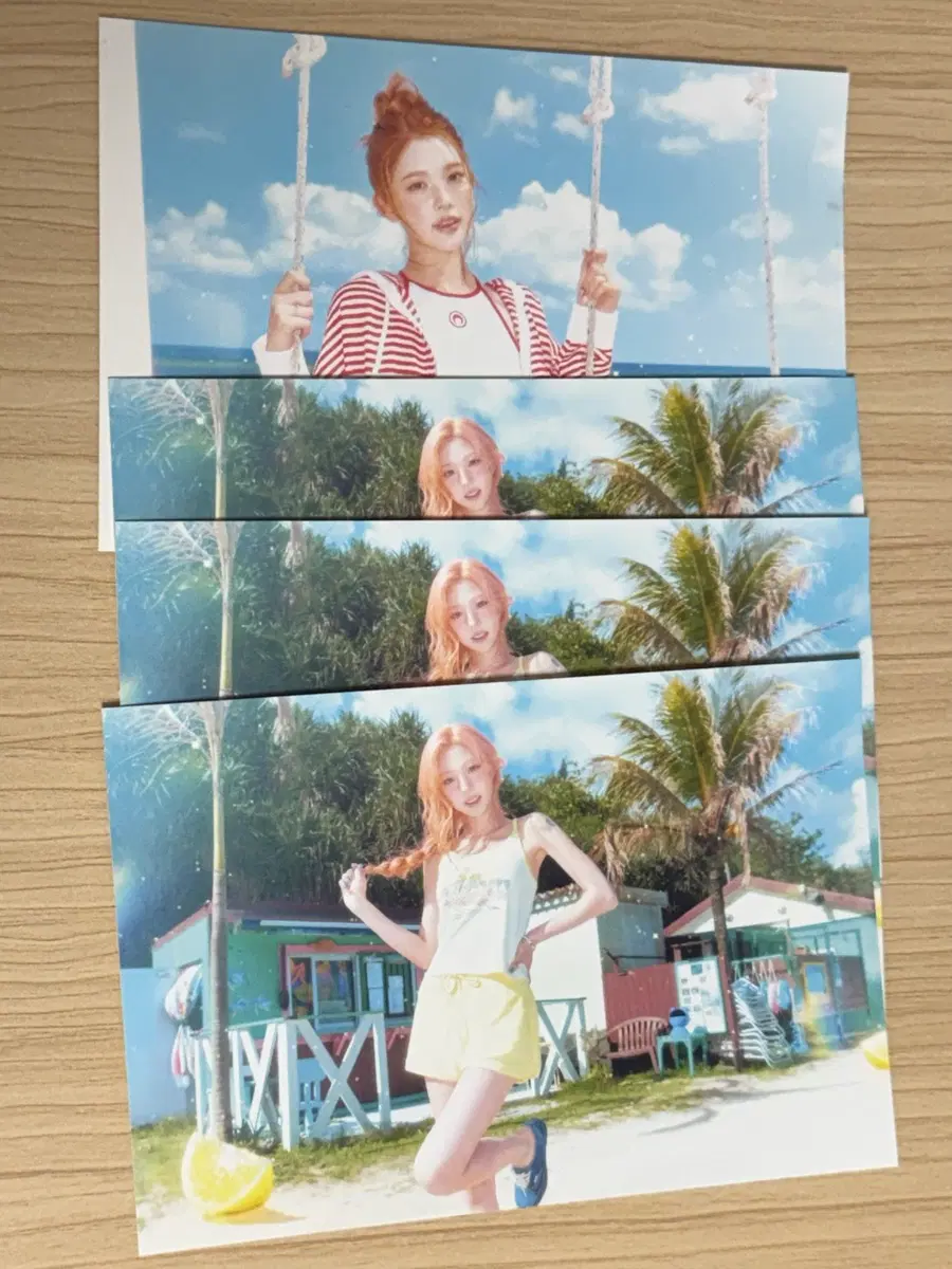 하츠투하츠 하투하 엽서 포토북 레몬탱