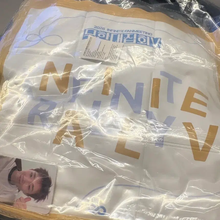 인피니트 무한대집회5 선예매기프트 방석 포토카드