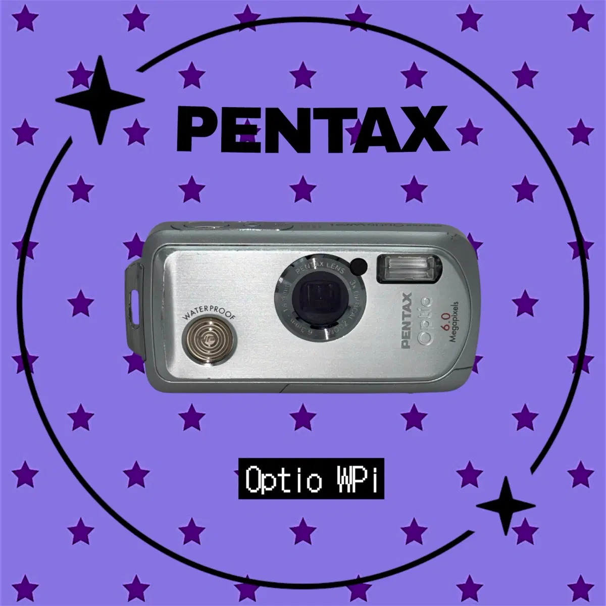 (여행용 추천!) PENTAX 펜탁스 옵티오 WPi 디카 디지털카메라
