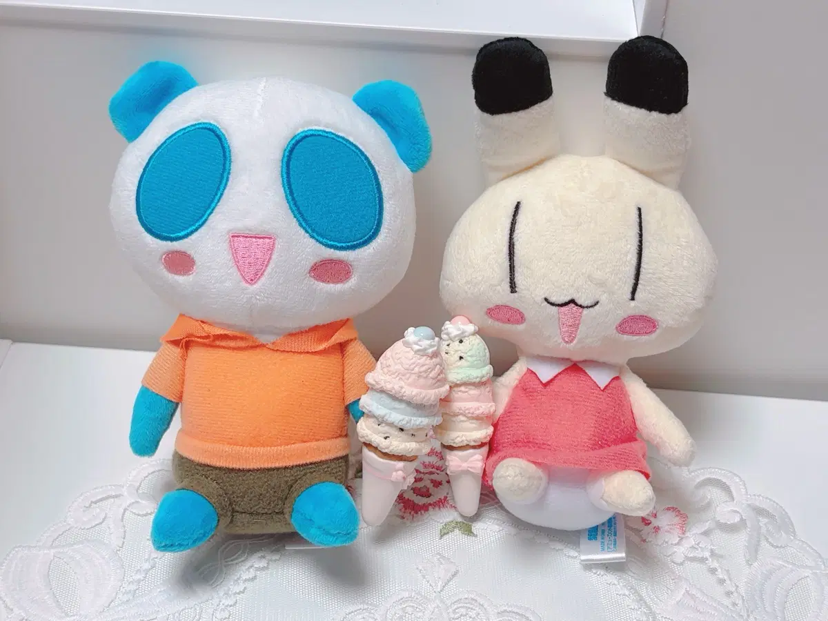 두근두근비밀친구 인형 세트, 팬시아뜰리에 미스러블리파티 아이스크림 브로치 일괄