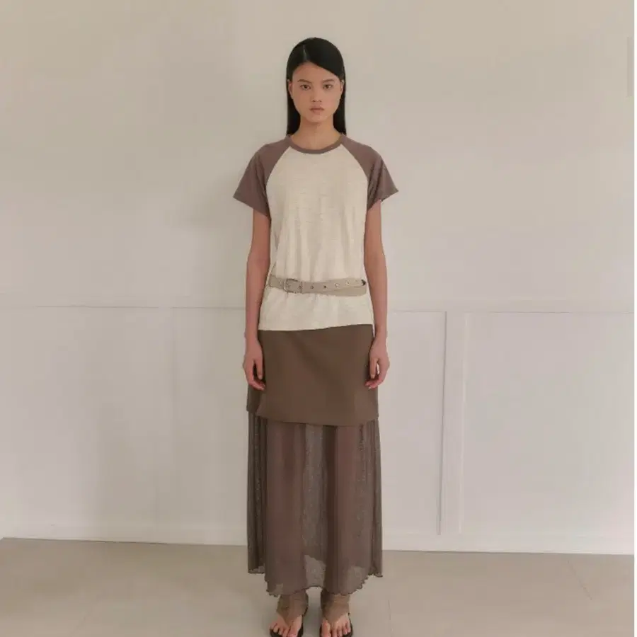 OURO 아우로 롱스커트 CECILY SKIRT