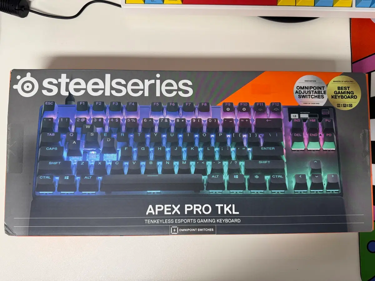 스틸시리즈 Apex Pro TKL (2023) US 기계식 유선 게이밍 키보드