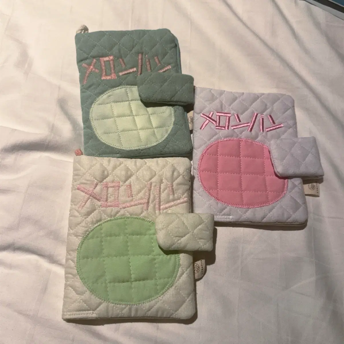 헥사 메론빵 다이어리 커버 A6