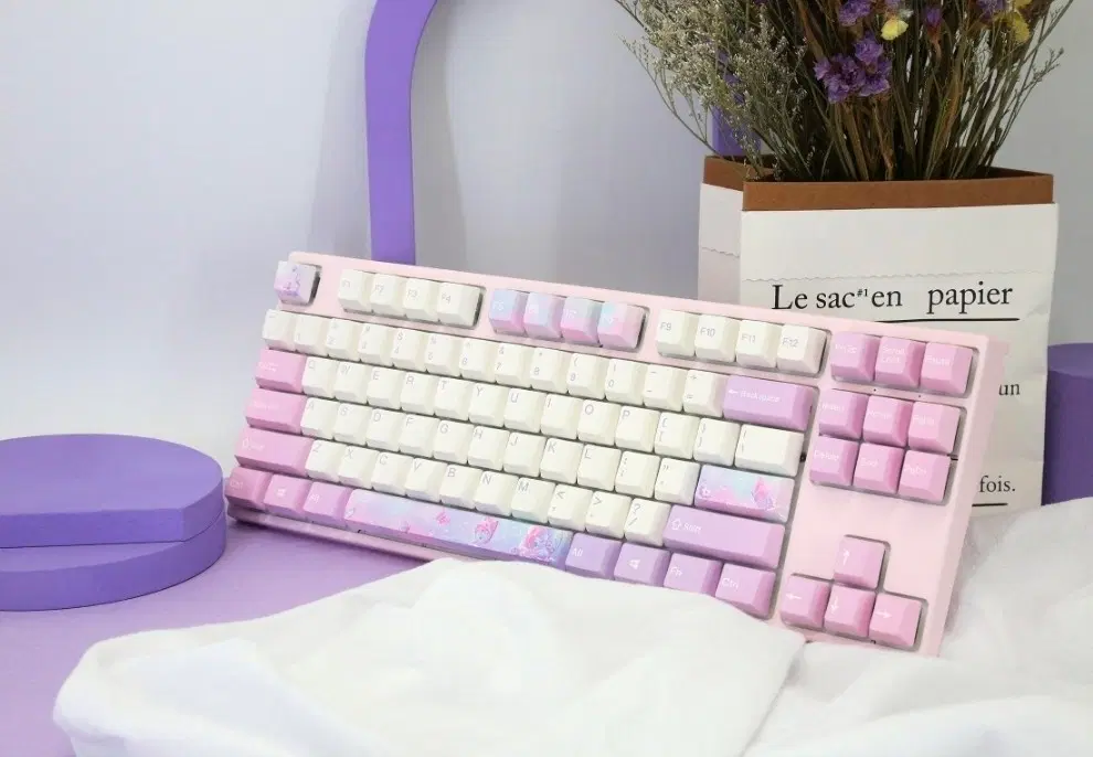 바밀로(VARMILO) - 꿈나비V2 87키 저소음 적축 키보드