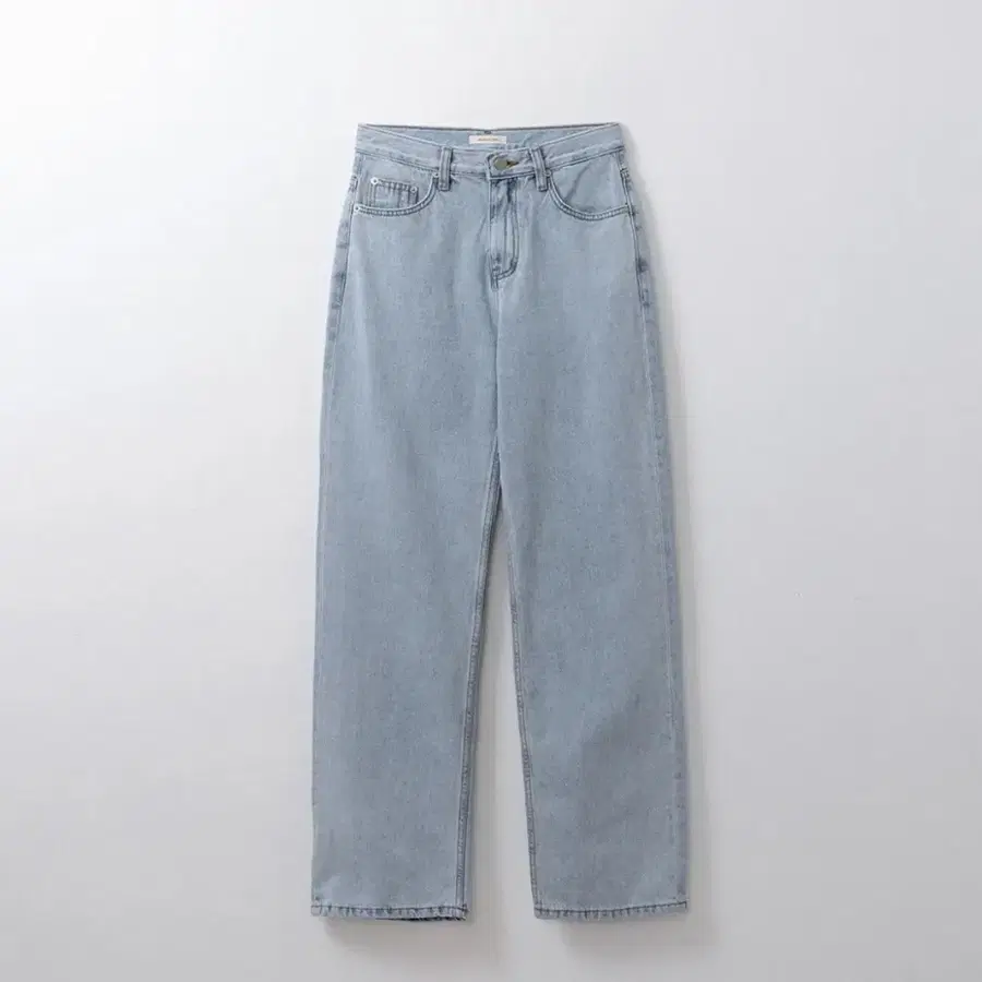 아카이브제이투유 워싱 연청 데님 (새상품, 택o)