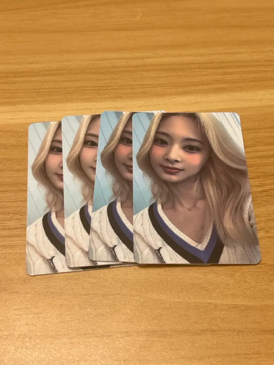 트와이스 쯔위 7주년 아크릴 메시지 카드 포카 양도 (재고 4장)