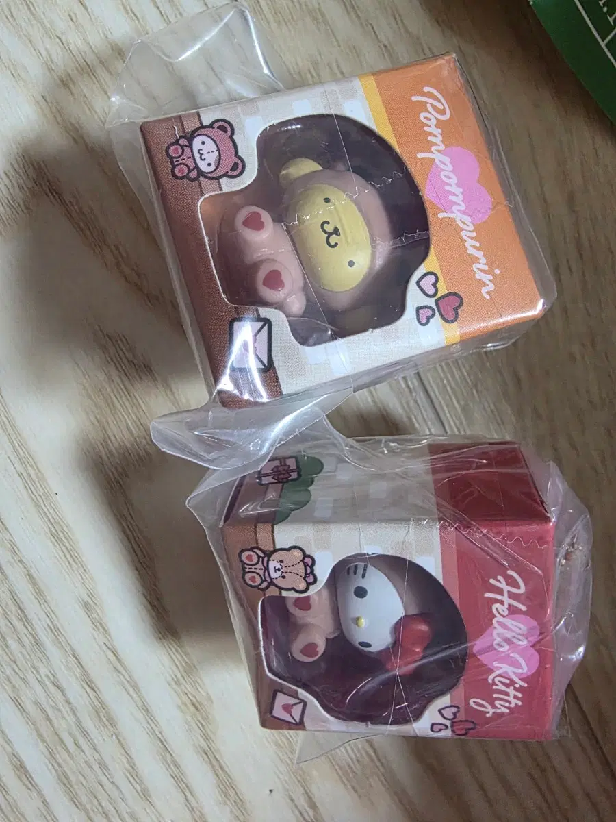 산리오 미니어처 패키지 컬렉션 폼폼푸린 키티 세트 캡슐 미개봉