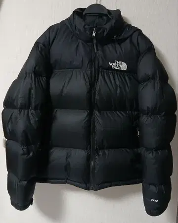 THE NORTH FACE 700 필 다운 자켓 블랙 L 사이즈
