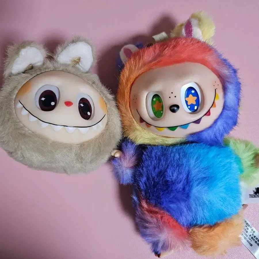 인형뽑기 라부부 키링 2개 세트 일괄가격