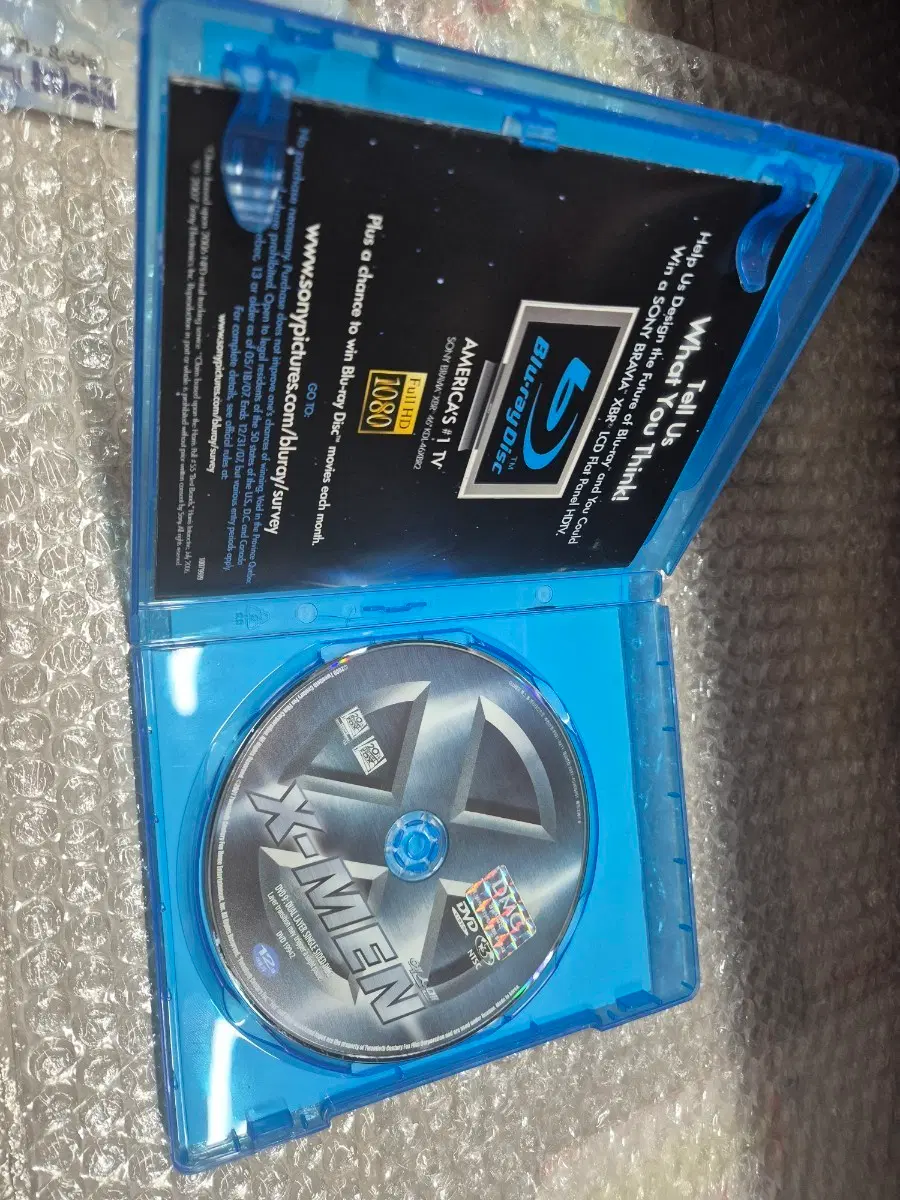 엑스맨1탄 Blu-ray 블루레이 소장용 상태양호
