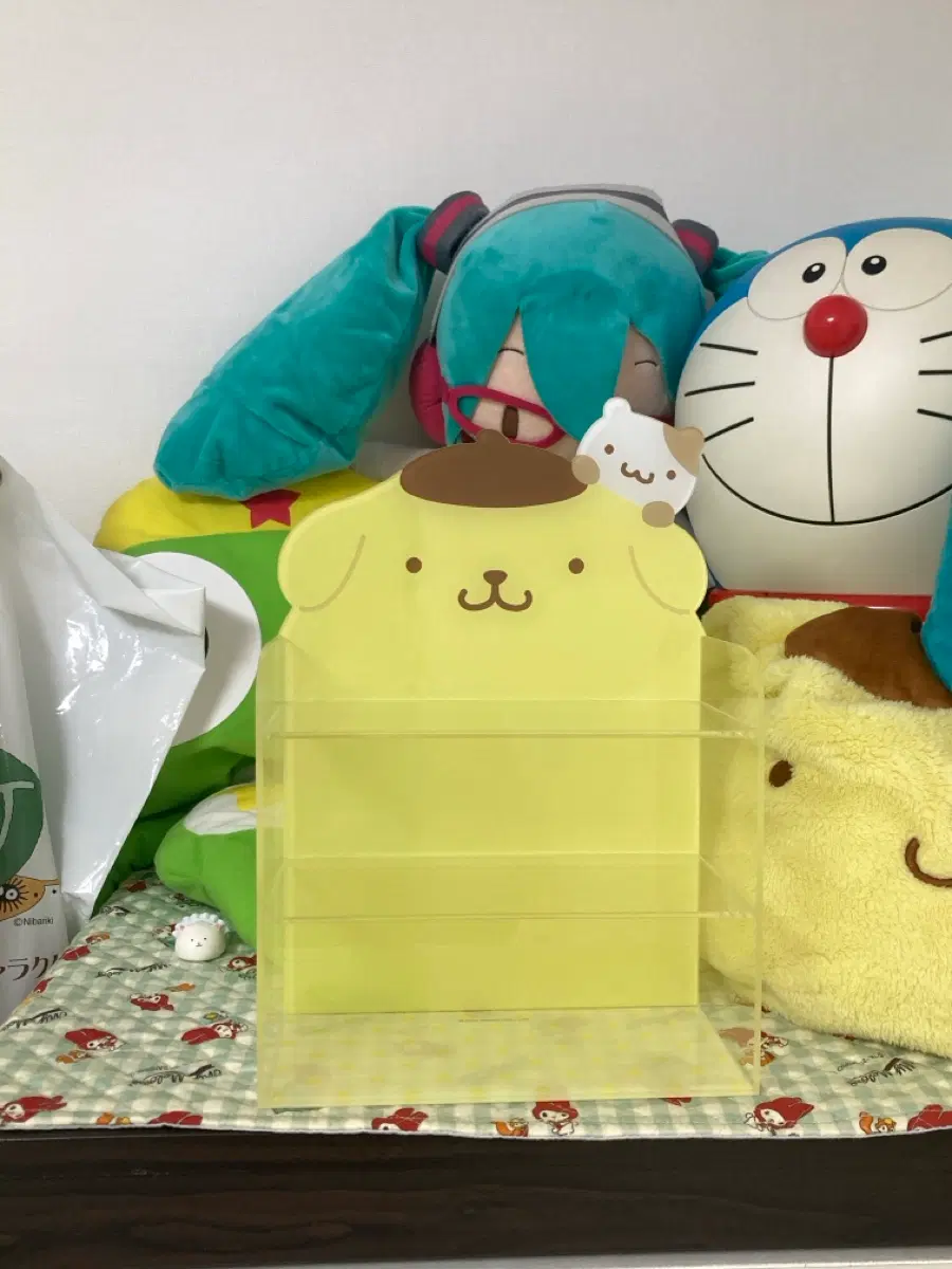 폼폼푸린 아크릴 수납함
