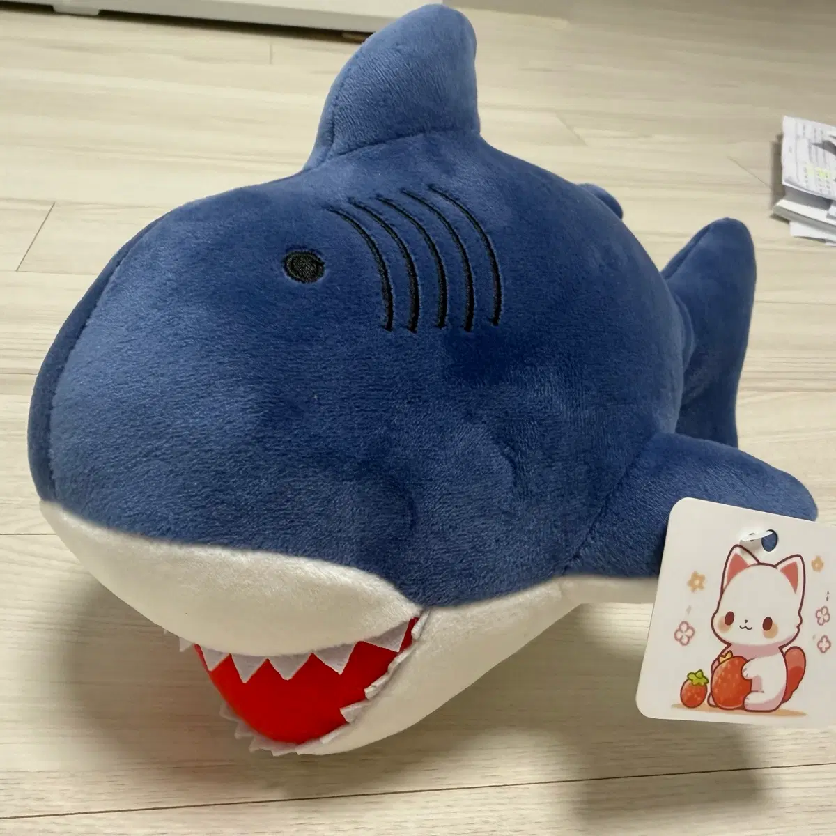 상어 모찌인형 찹살떡인형 애착인형 미사용