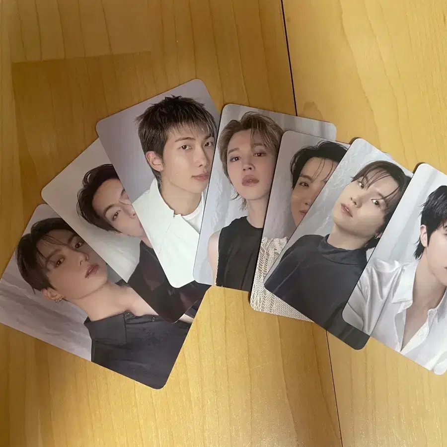 BTS 방탄 아리랑 고양 아미존 포카 7종 일괄