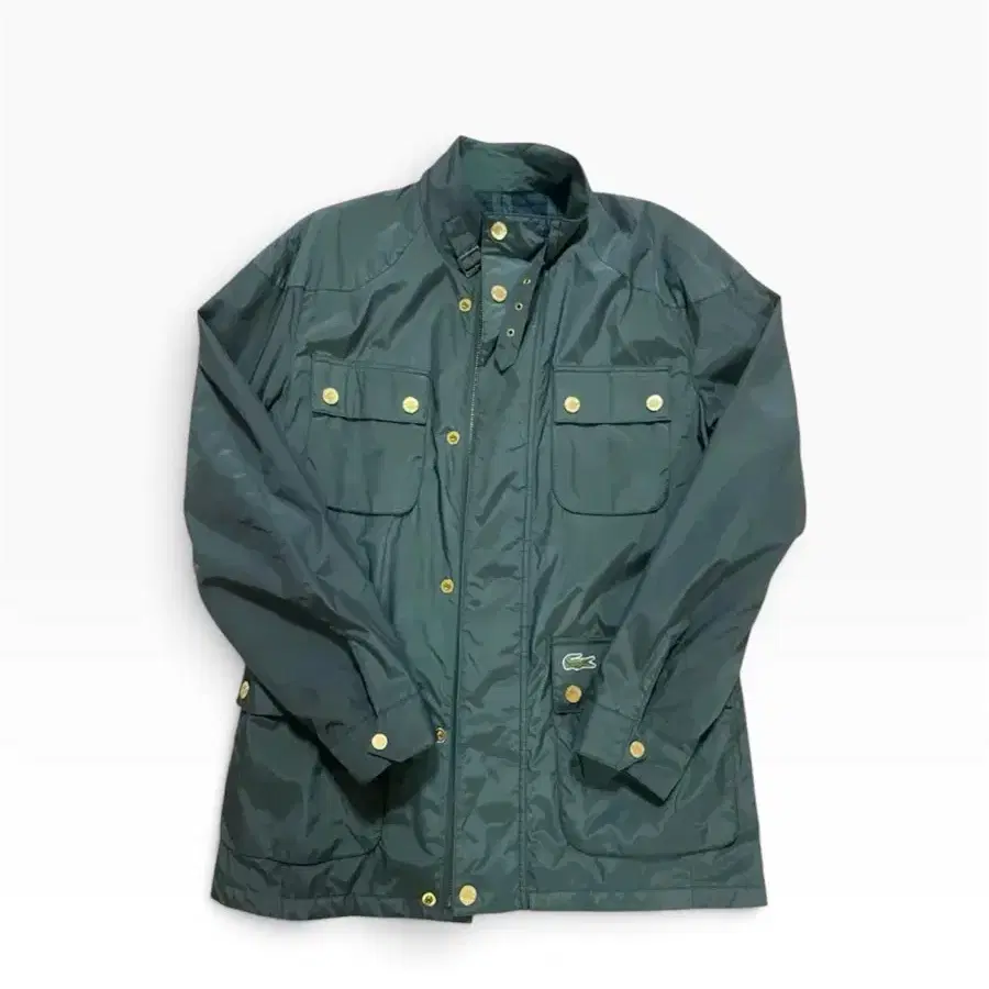 [급매/실착1회급] 라코스테 프리미엄 딥그린 필드 자켓 / 사파리 점퍼 (52/L~XL)