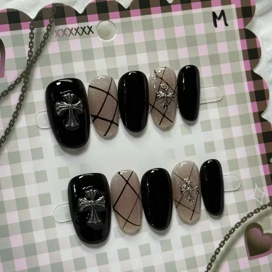 수제네일팁M사이즈(2cm)