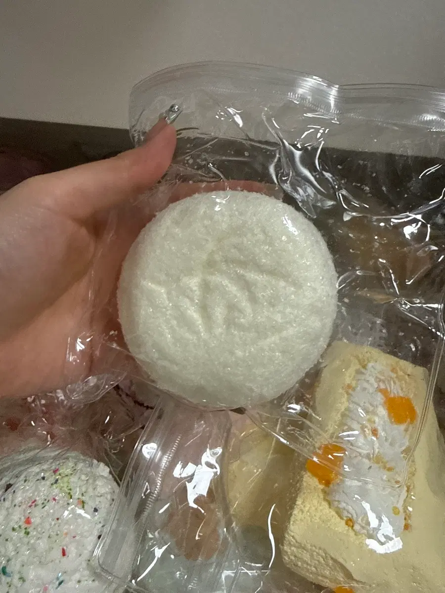 택이네 말랑이 우유떡 눈꽃 커스텀