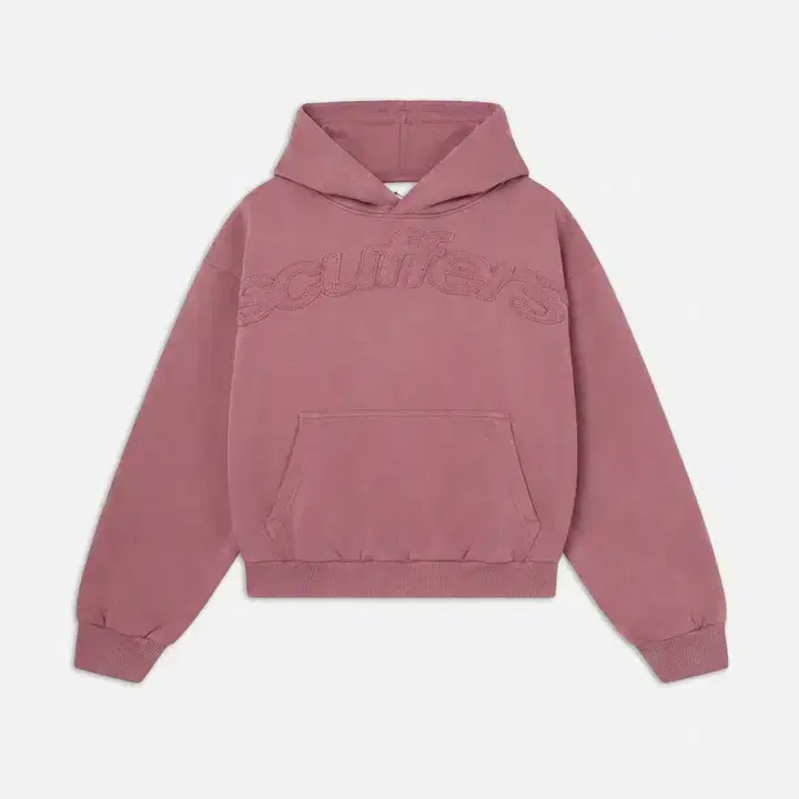 Scuffers 후드티 Raw Burgundy Hoodie
