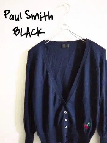 D221998 Paul Smith BLACK 원포인트 가디건