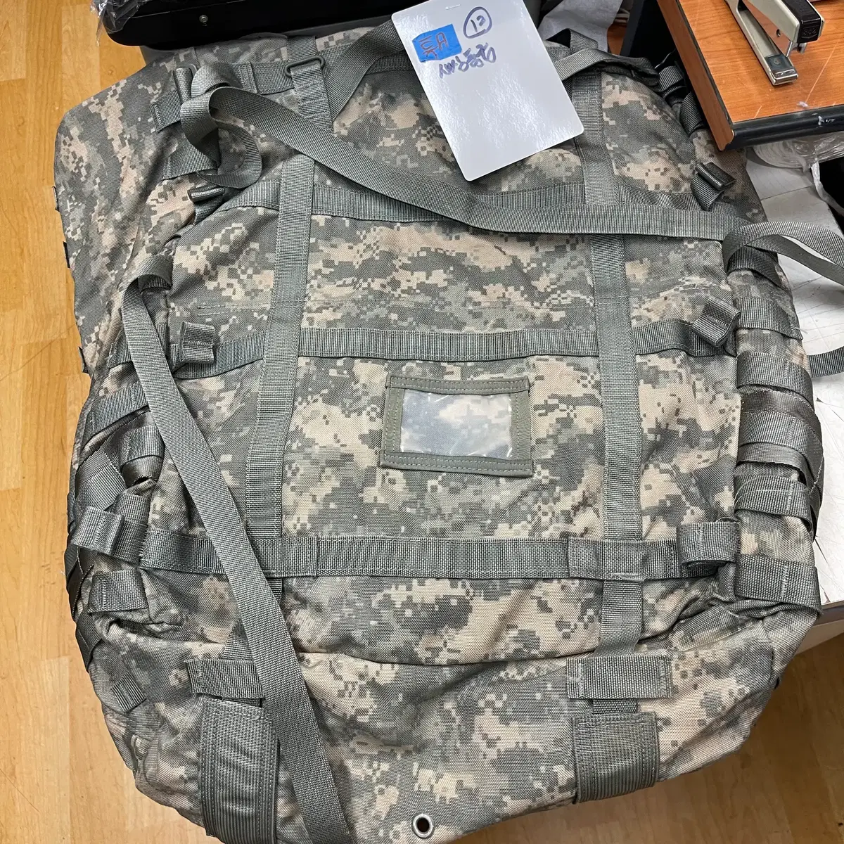 ACU럭색부품본체만12.[미군 오리지널 정품] MOLLE II ACU 라지 럭색 대형 배낭 (본체 단품)
