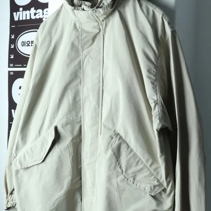 (L-2XL) 지오다노 집업 바람막이 점퍼자켓 피쉬테일-H38364