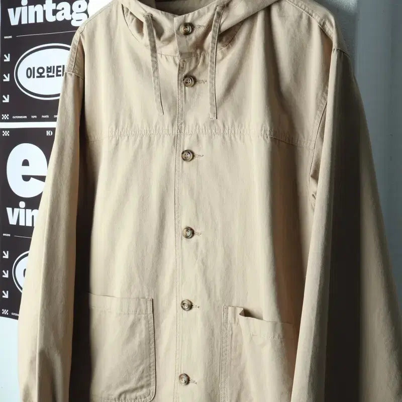 (M-XL) 토피 집업 바람막이 점퍼자켓 베이지 필드-H38368