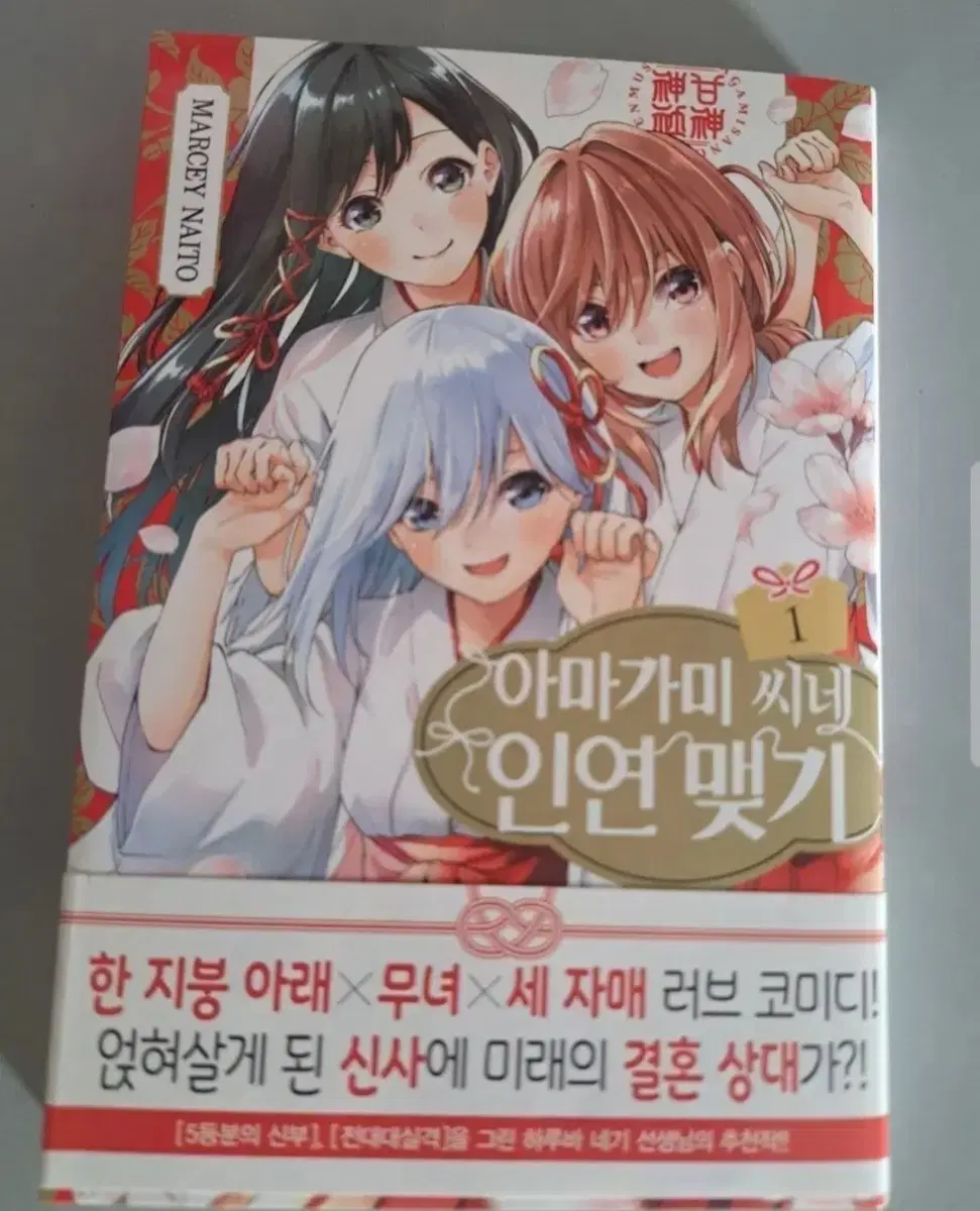 만화책 아가마미씨네 인연 맺기 1-3권 일괄