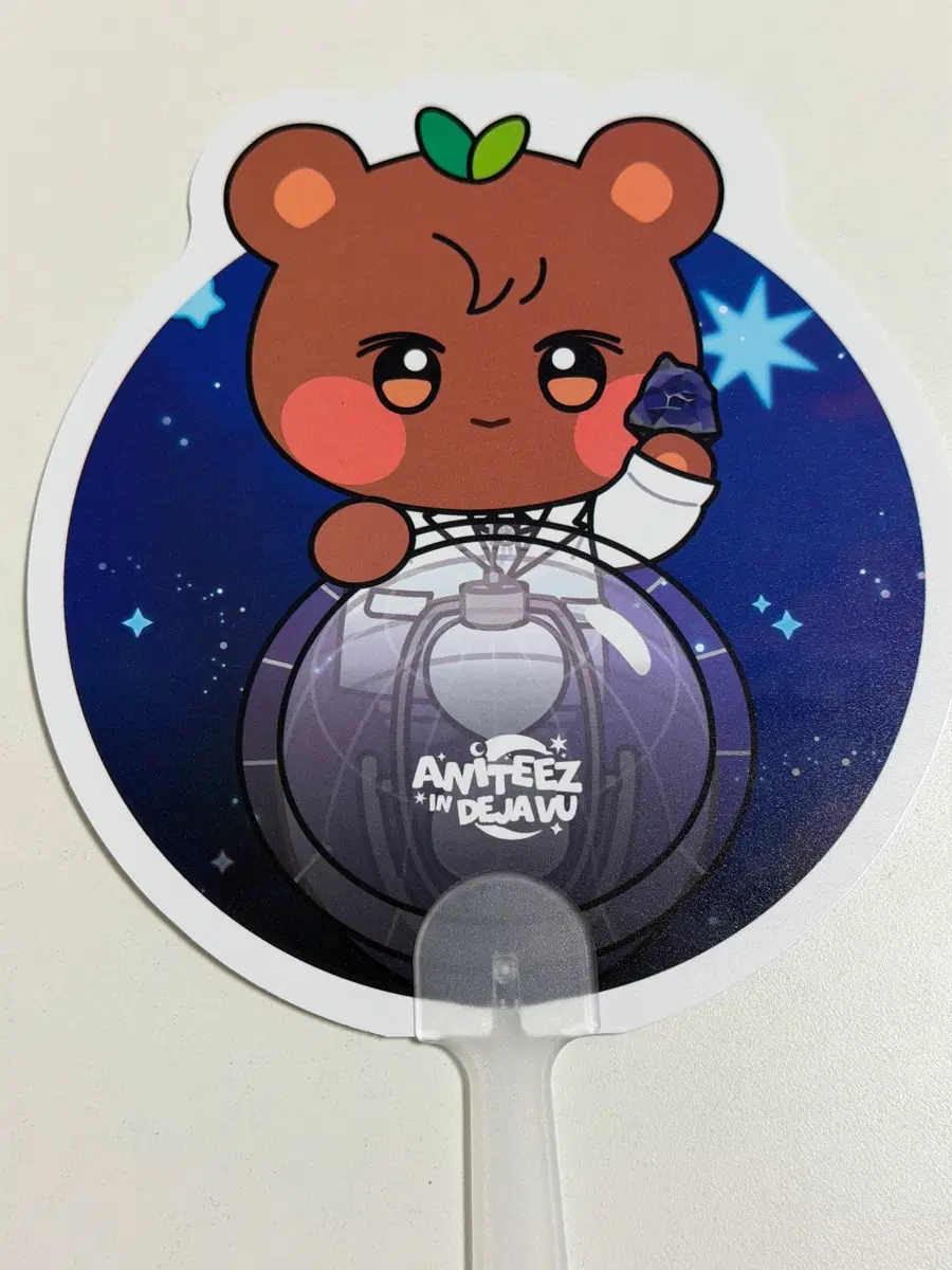 에이티즈 팝업 aniteez in dejavu 입장특전 쫑베어 부채