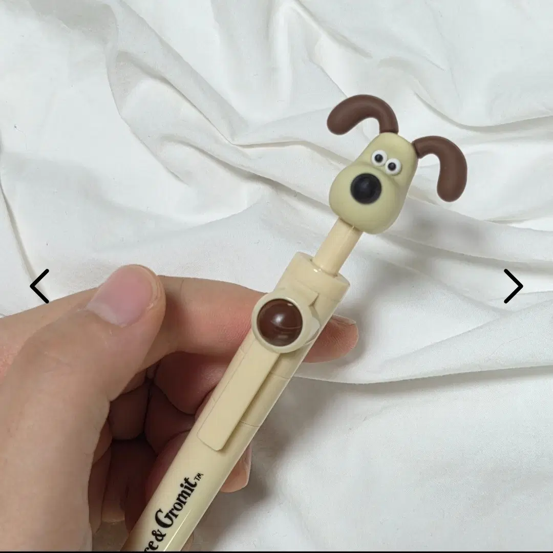 새 상품 월레스와 그로밋 볼펜 회전펜 필기감 좋은 0.5mm